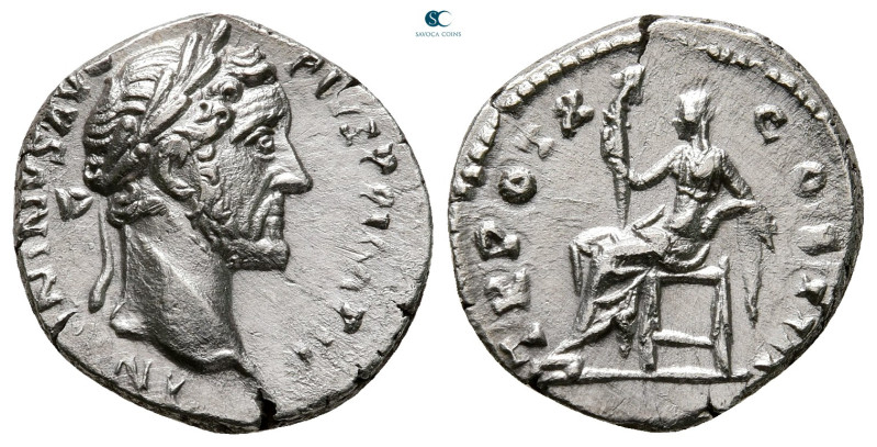 Antoninus Pius AD 138-161. Rome
Denarius AR

17 mm, 3,55 g



Very Fine