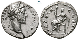 Antoninus Pius AD 138-161. Rome. Denarius AR