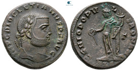 Diocletian AD 284-305. Alexandria. Follis Æ
