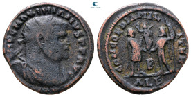 Maximianus Herculius AD 286-305. Alexandria. Radiatus Æ