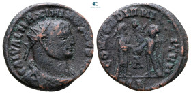 Galerius Maximianus, as Caesar AD 293-305. Alexandria. Radiatus Æ
