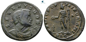 Severus II, as Caesar AD 305-306. Lugdunum. Follis Æ