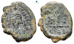 Maurice Tiberius AD 582-602. Constantinople. Decanummium Æ