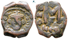 Constans II AD 641-668. Constantinople. Follis or 40 Nummi Æ