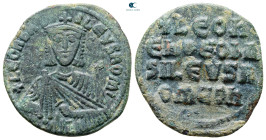 Leo VI the Wise AD 886-912. Constantinople. Follis Æ