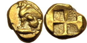 Ancient Greece: Mysia, Kyzikos circa 500-450 BC Electrum Hekte Very Fine