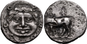 Ancient Greece: Mysia, Parion 4th century BC AR Hemidrachm Good Very Fine; somewhat porous rev