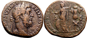 Roman Empire Commodus AD 188-189 Æ Sestertius Fine