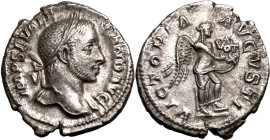 Roman Empire Severus Alexander AD 230 AR Denarius Good extremely fine