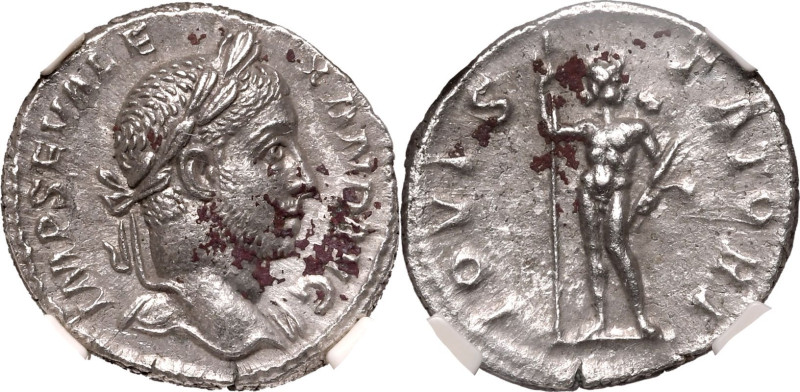ROMAN EMPIRE. Severus Alexander. 
Silver denarius, AD 231-235. Rome. 
Obv: IMP...