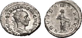 Roman Empire Trajan Decius AD 249-251 AR Antoninianus About Extremely Fine; well-detailed, underlying lustre