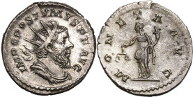 Roman Empire Postumus AD 260-269 AR Antoninianus Good Very Fine; underlying lustre