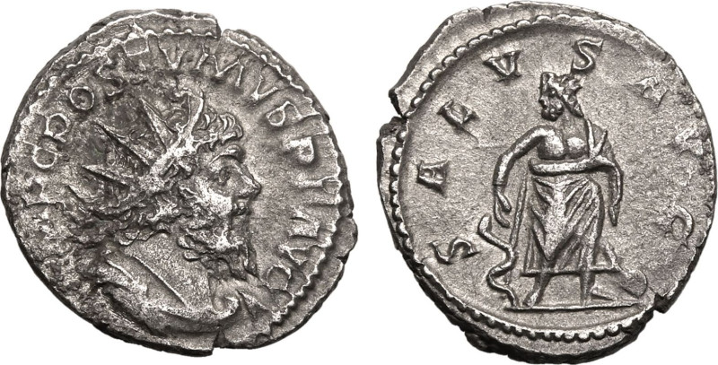 ROMAN EMPIRE. Postumus. 
Billon antoninianus, AD 260-269. Treveri. 
Obv: IMP C...