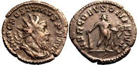 Roman Empire Postumus AD 260-269 BI Antoninianus Very Fine