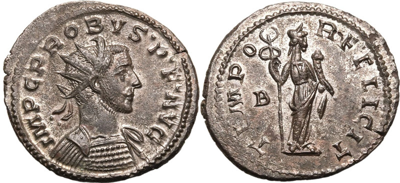 ROMAN EMPIRE. Probus. 
Billon antoninianus, AD 282. Lugdunum. 
Obv: IMP C PROB...