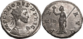 Roman Empire Probus AD 282 BI Antoninianus About Extremely Fine; much silvering remaining