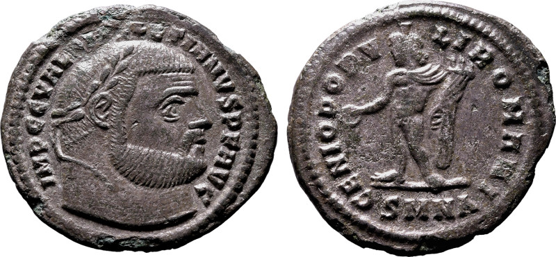 ROMAN EMPIRE. Diocletian. 
Bronze nummus, AD 303-304. Nicomedia. 
Obv: IMP C C...