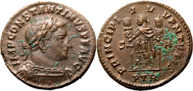 Roman Empire Constantine I 'the Great' AD 307-308 BI Nummus Very Fine