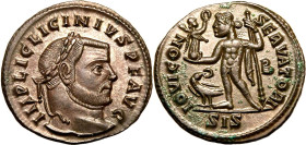 Roman Empire Licinius I AD 315-316 BI Nummus Extremely Fine; boasting impressive detail