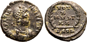 Roman Empire Theodosius I AD 378-383 Æ AE13 Very Fine