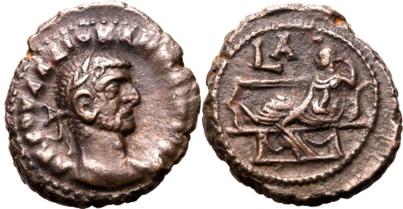 ROMAN PROVINCIAL. EGYPT, ALEXANDRIA. Diocletian. 
Billon tetradrachm, dated RY ...