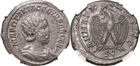 Roman Provincial: Seleucis and Pieria, Antioch Otacilia Severa (wife of Philip I) AD 244 BI Tetradrachm NGC AU Strike: 4/5 Surface: 3/5