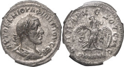 Roman Provincial: Seleucis and Pieria, Antioch Philip I AD 246 BI Tetradrachm NGC Ch AU Strike: 5/5 Surface: 2/5