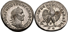Roman Provincial: Seleucis and Pieria, Antioch Trebonianus Gallus AD 252-253 BI Tetradrachm Extremely Fine