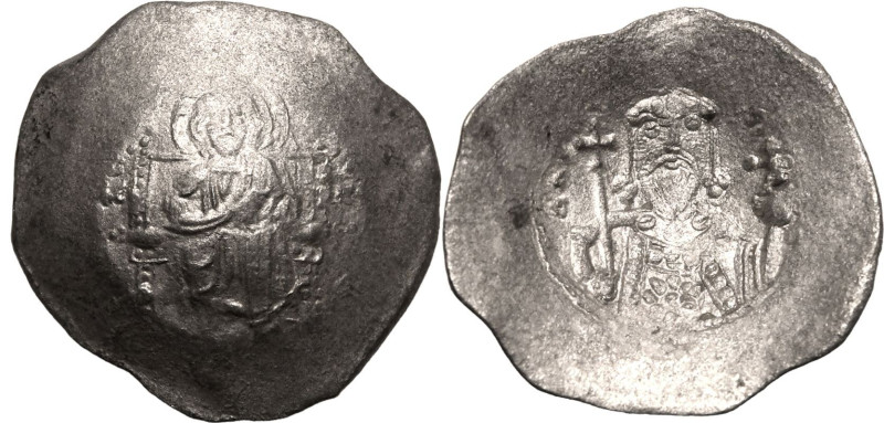 BYZANTINE EMPIRE. Alexius I Comnenus. 
Billon aspron trachy, AD 1092-1118. Cons...