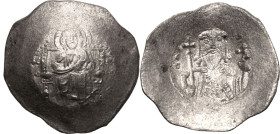 Byzantine Empire Alexius I Comnenus AD 1092-1118 BI Aspron Trachy Very Fine; much silvering