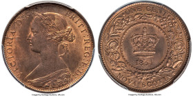 Nova Scotia. Victoria Specimen Cent 1864 SP64 Brown PCGS, London mint, KM8.2. Facing up with a beautiful cognac tone and spirited luster that propels ...