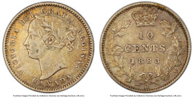 Victoria 10 Cents 1883-H XF45 PCGS, Heaton mint, KM3. HID09801242017 © 2024 Heritage Auctions | All Rights Reserved