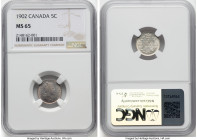 Edward VII 5 Cents 1902 MS65 NGC, London mint, KM9. HID09801242017 © 2024 Heritage Auctions | All Rights Reserved