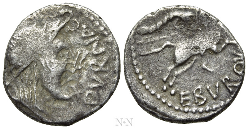 WESTERN EUROPE. Southern Gaul. Allobroges. Quinarius (1st century BC). 

Obv: ...