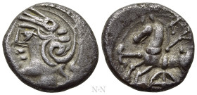 WESTERN EUROPE. Central Gaul. Lingones. Quinarius (1st century BC). 'Kaletedou' type