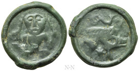 WESTERN EUROPE. Northeast Gaul. Remi. Potin (Circa 100-50 BC)