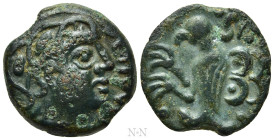 WESTERN EUROPE. Northeast Gaul. Senones. Ae (Circa 80-52 BC)