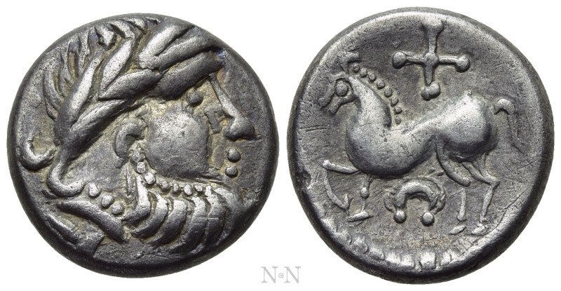 EASTERN EUROPE. Imitations of Philip II of Macedon (3rd-2nd centuries BC). Drach...