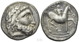 EASTERN EUROPE. Imitations of Philip II of Macedon (2nd-1st centuries BC). Tetradrachm