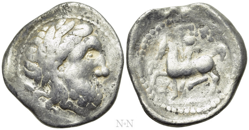 EASTERN EUROPE. Imitations of Philip II of Macedon (2nd-1st centuries BC). Tetra...
