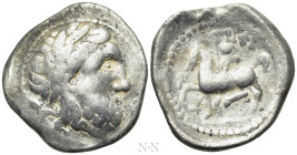 EASTERN EUROPE. Imitations of Philip II of Macedon (2nd-1st centuries BC). Tetradrachm