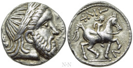 EASTERN EUROPE. Imitations of Philip II of Macedon (2nd-1st centuries BC). Tetradrachm