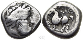 EASTERN EUROPE. Imitations of Philip II of Macedon (2nd-1st centuries BC). Tetradrachm. "Kapostal" type