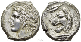 SICILY. Leontinoi. Tetradrachm (Circa 430-425 BC)