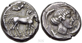 SICILY. Syracuse. Second Democracy (466-406 BC). Tetradrachm