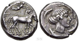 SICILY. Syracuse. Second Democracy (466-406 BC). Tetradrachm