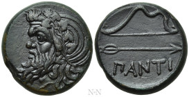 CIMMERIAN BOSPOROS. Pantikapaion. Ae (Circa 340-325 BC)