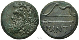 CIMMERIAN BOSPOROS. Pantikapaion. Ae (Circa 340-325 BC)