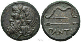 CIMMERIAN BOSPOROS. Pantikapaion. Ae (Circa 340-325 BC)