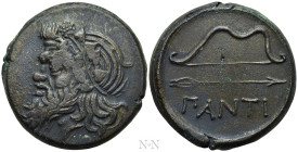 CIMMERIAN BOSPOROS. Pantikapaion. Ae (Circa 340-325 BC)